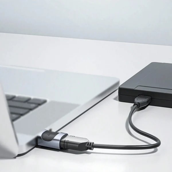 Adaptateur OTG USB-C vers USB 3.0 Essager pour smartphone, tablette et ordinateur portable – transfert rapide 5 Gbps