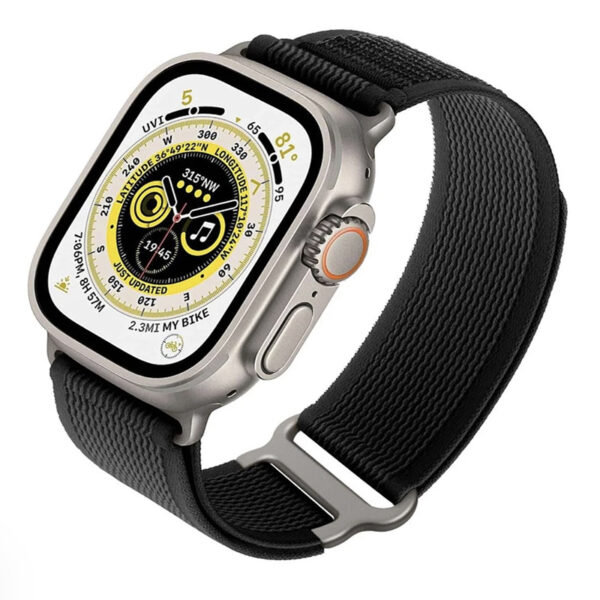 Bracelet Graphique Lettres Compatible avec l'Apple Watch - Image 2