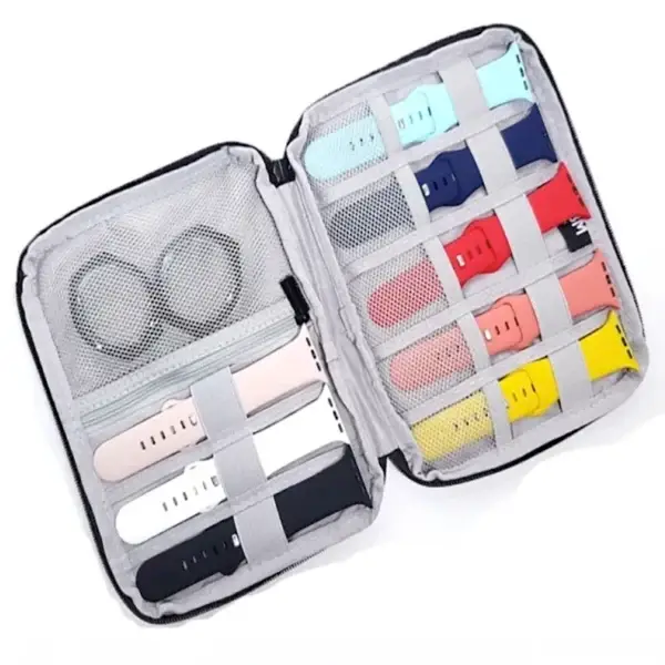 Étui de Rangement pour Bracelets Apple Watch – Organisateur de Voyage Compact - Image 2